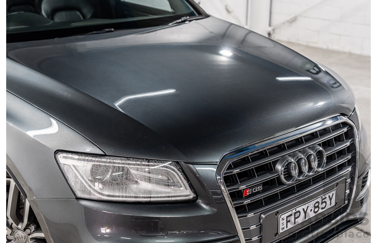 1/2014 Audi SQ5 3.0 TDI Quattro 8R MY14 5d Wagon Daytona Grey Pearl Twin Turbo Diesel 3.0L
