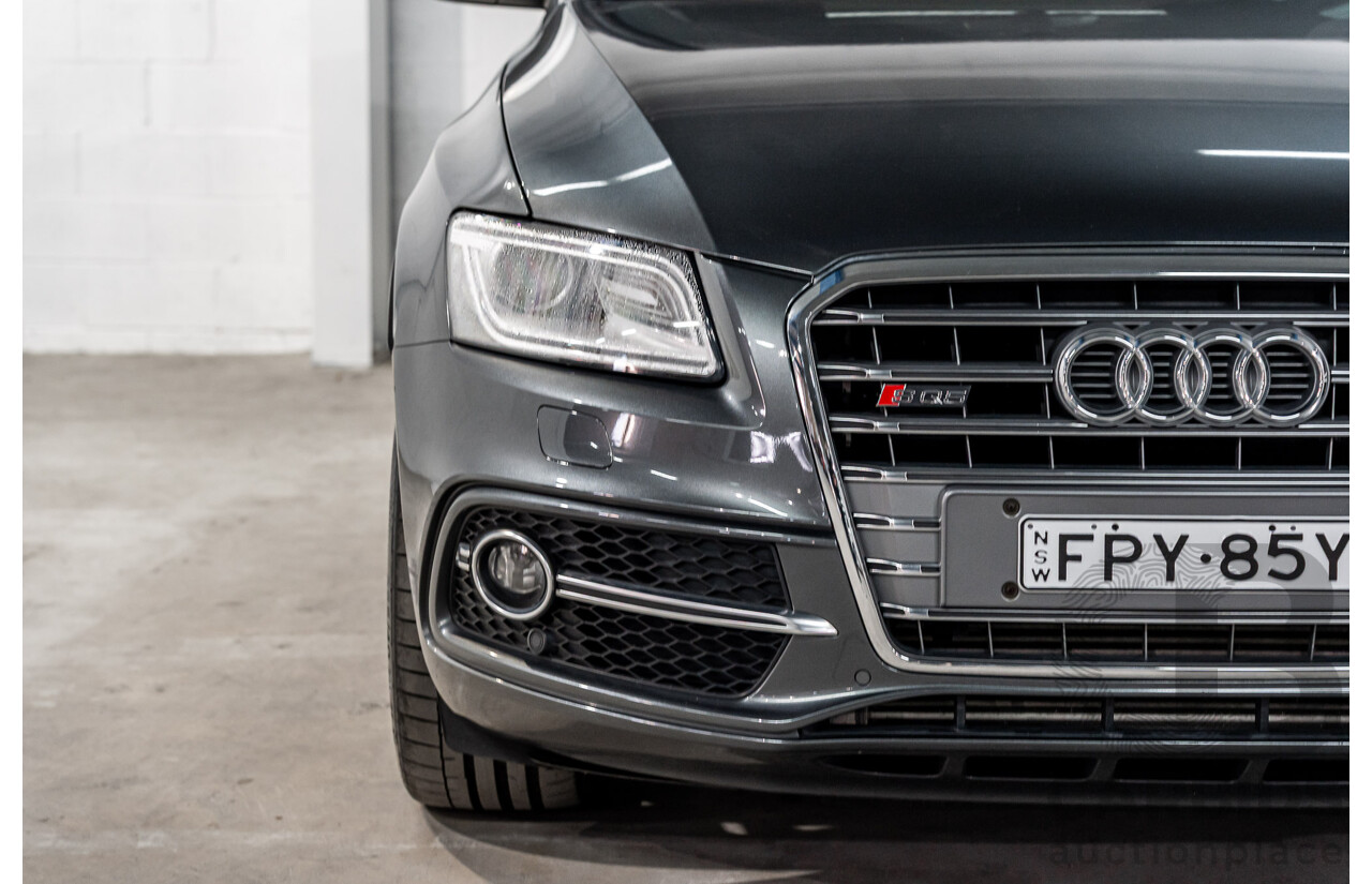 1/2014 Audi SQ5 3.0 TDI Quattro 8R MY14 5d Wagon Daytona Grey Pearl Twin Turbo Diesel 3.0L