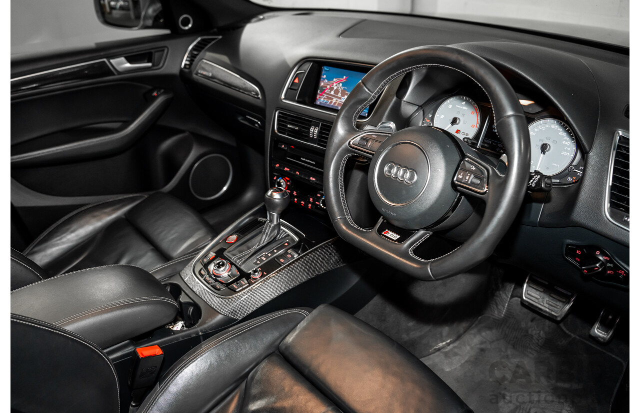 1/2014 Audi SQ5 3.0 TDI Quattro 8R MY14 5d Wagon Daytona Grey Pearl Twin Turbo Diesel 3.0L