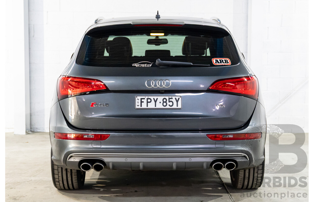 1/2014 Audi SQ5 3.0 TDI Quattro 8R MY14 5d Wagon Daytone Grey Pearl Turbo Diesel 3.0L