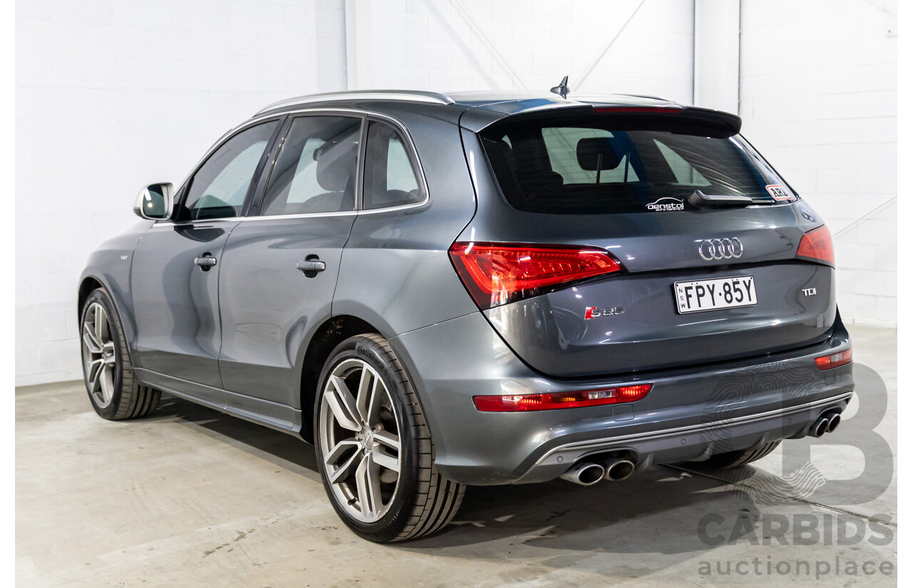 1/2014 Audi SQ5 3.0 TDI Quattro 8R MY14 5d Wagon Daytone Grey Pearl Turbo Diesel 3.0L