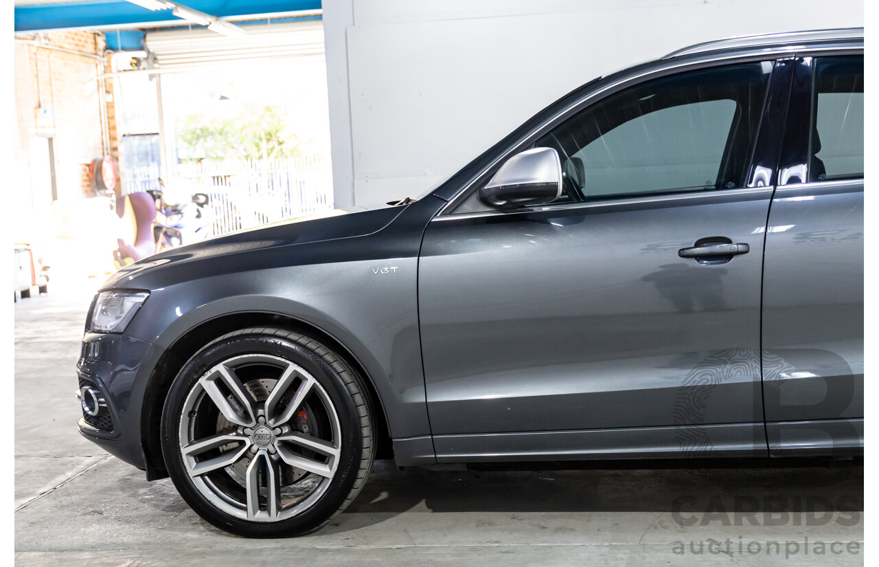 1/2014 Audi SQ5 3.0 TDI Quattro 8R MY14 5d Wagon Daytone Grey Pearl Turbo Diesel 3.0L