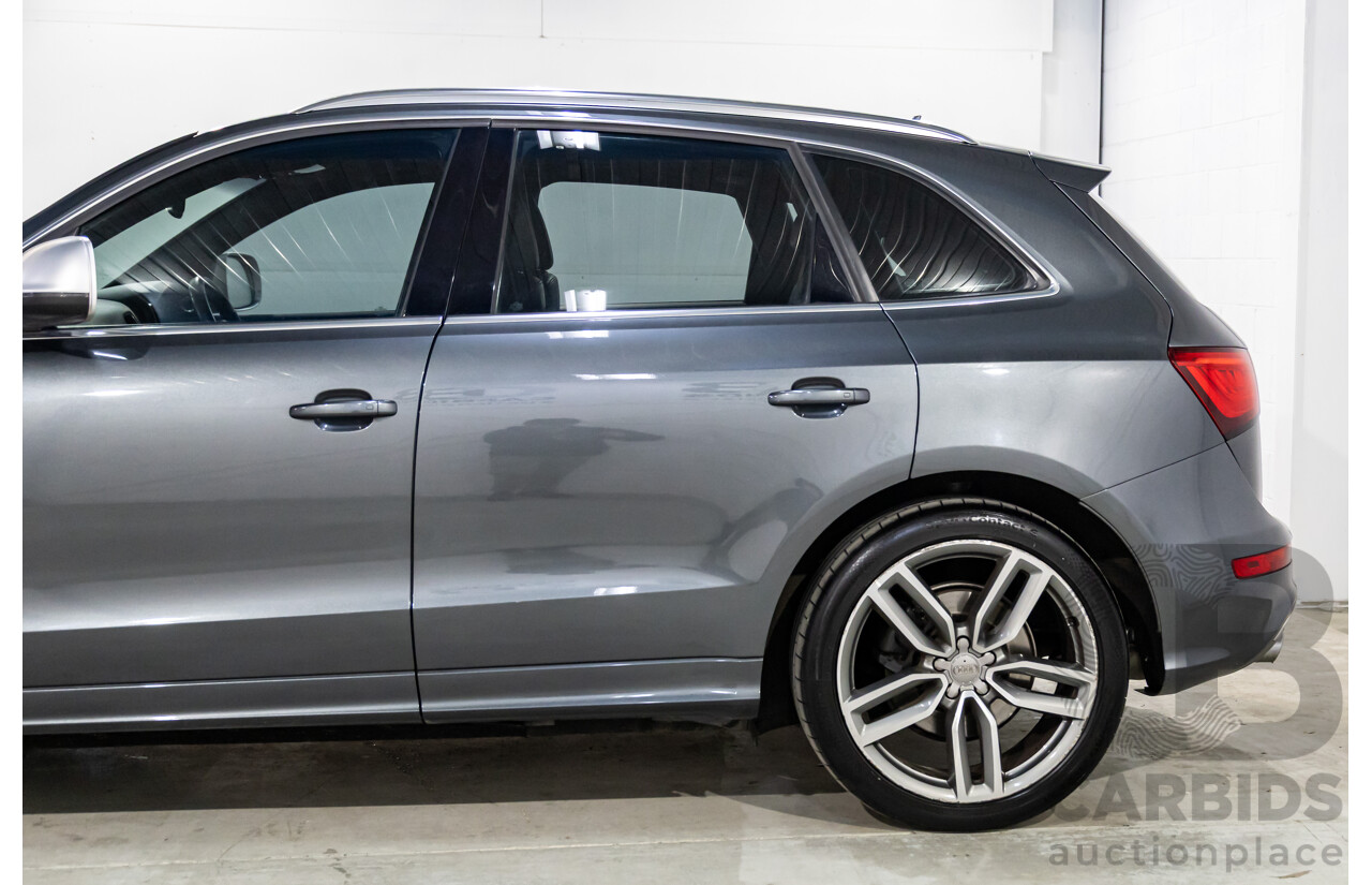 1/2014 Audi SQ5 3.0 TDI Quattro 8R MY14 5d Wagon Daytone Grey Pearl Turbo Diesel 3.0L