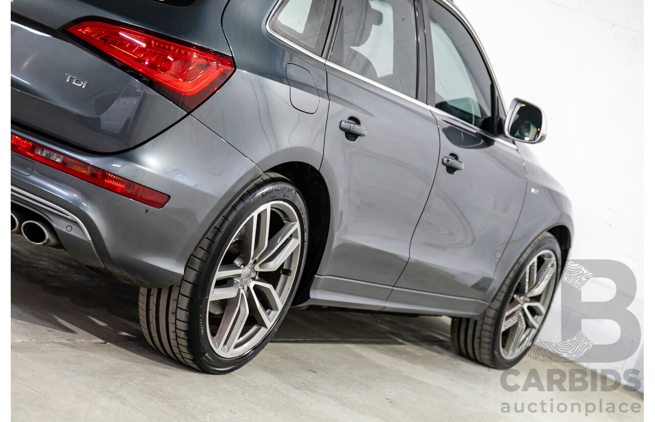 1/2014 Audi SQ5 3.0 TDI Quattro 8R MY14 5d Wagon Daytone Grey Pearl Turbo Diesel 3.0L