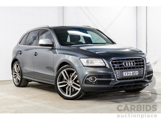 1/2014 Audi SQ5 3.0 TDI Quattro 8R MY14 5d Wagon Daytone Grey Pearl Turbo Diesel 3.0L