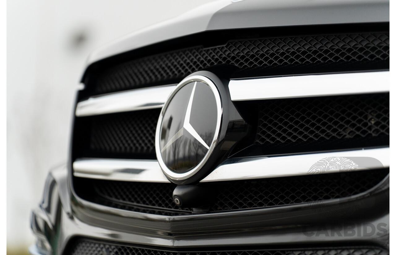 7/2013 Mercedes Benz GL63 AMG X166 4d Wagon Obsidian Black Metallic Twin Turbo V8 5.5L