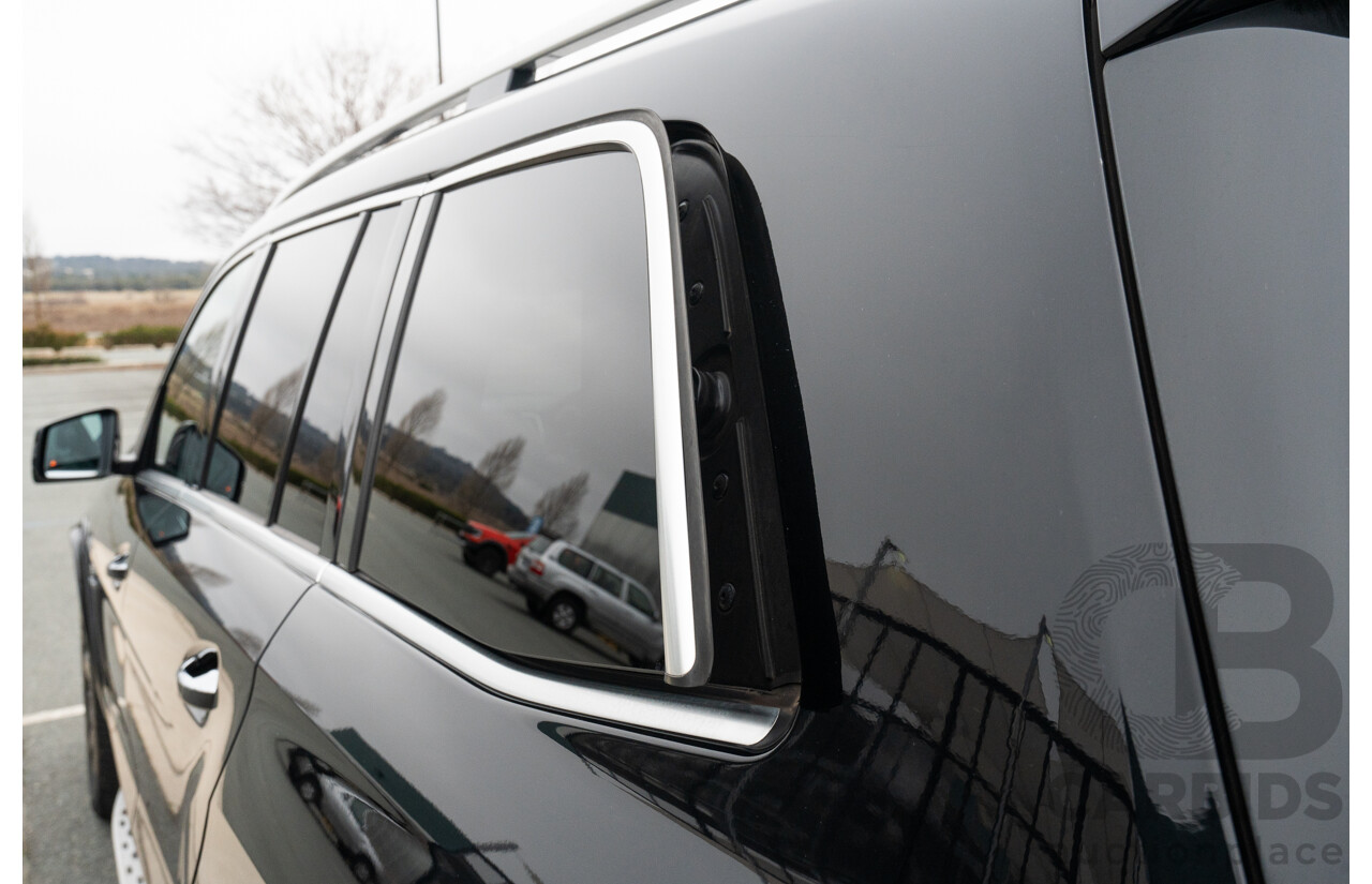 7/2013 Mercedes Benz GL63 AMG X166 4d Wagon Obsidian Black Metallic Twin Turbo V8 5.5L