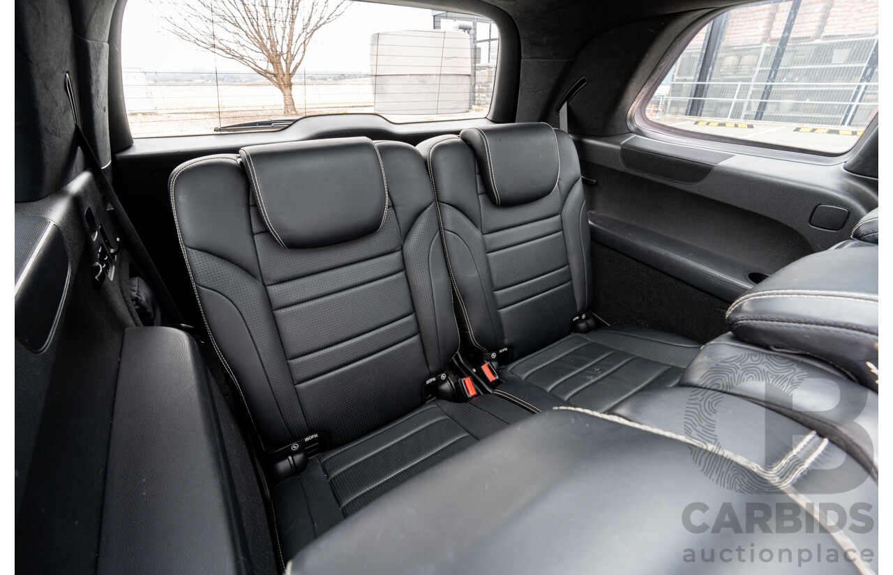 7/2013 Mercedes Benz GL63 AMG X166 4d Wagon Obsidian Black Metallic Twin Turbo V8 5.5L