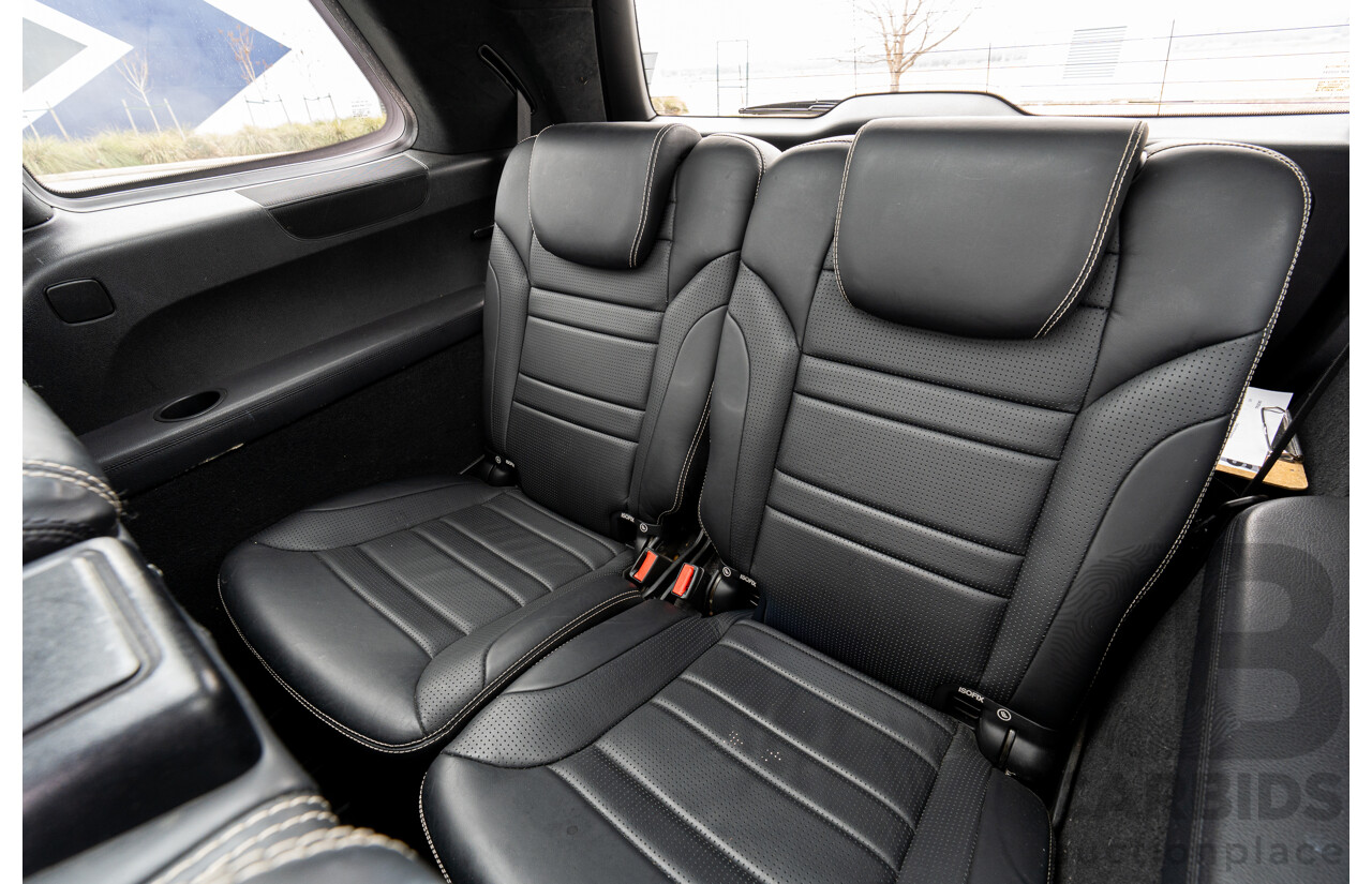 7/2013 Mercedes Benz GL63 AMG X166 4d Wagon Obsidian Black Metallic Twin Turbo V8 5.5L
