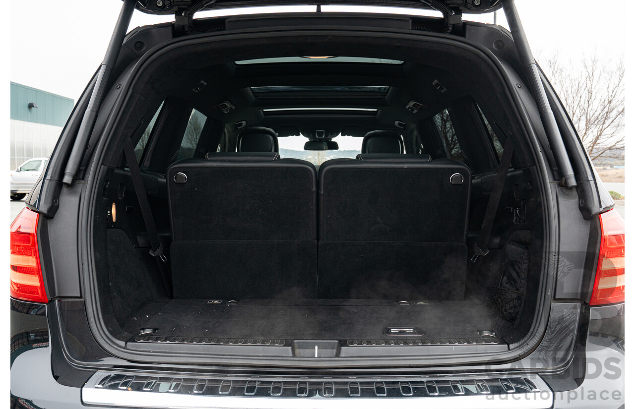 7/2013 Mercedes Benz GL63 AMG X166 4d Wagon Obsidian Black Metallic Twin Turbo V8 5.5L