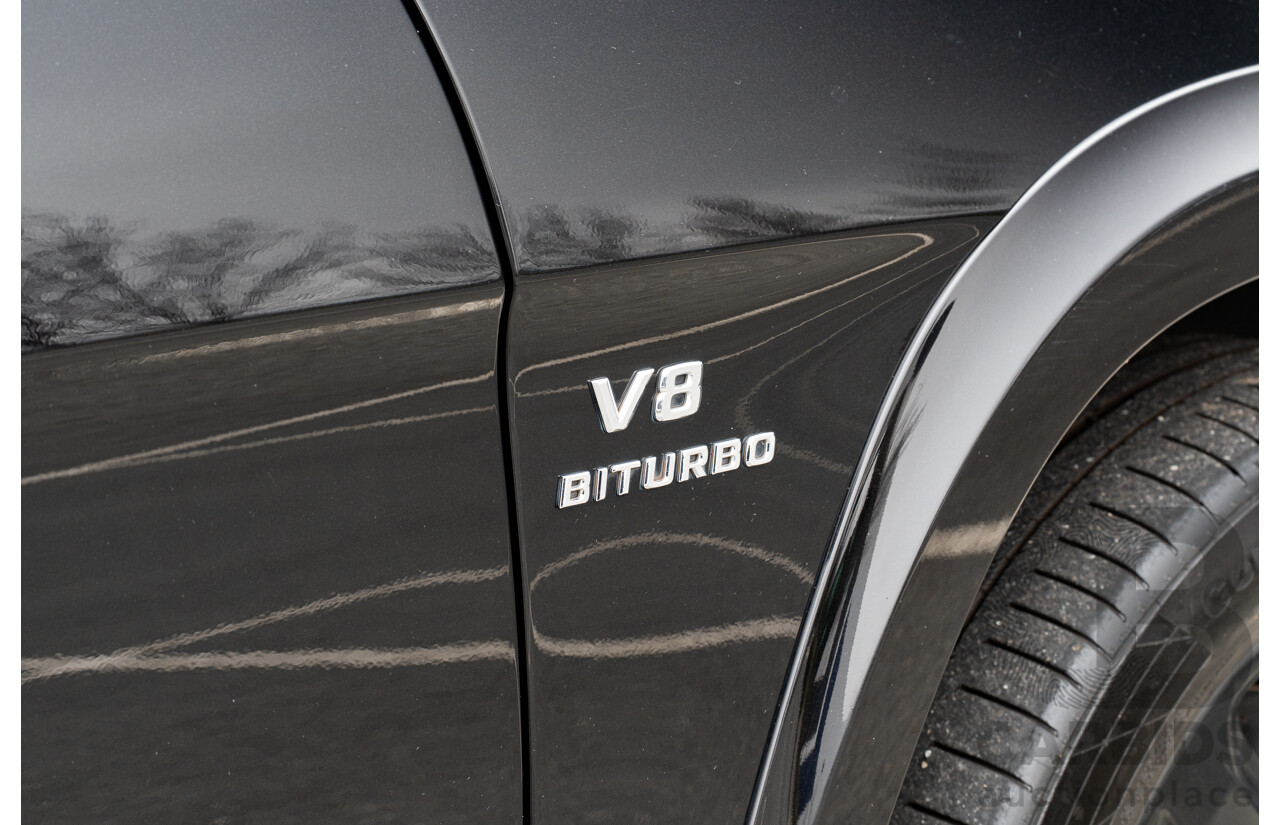7/2013 Mercedes Benz GL63 AMG X166 4d Wagon Obsidian Black Metallic Twin Turbo V8 5.5L