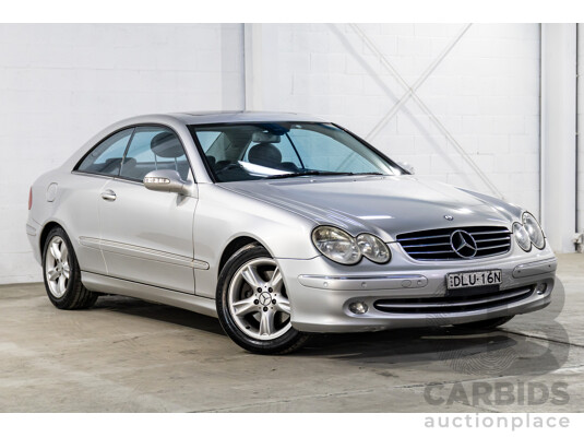 6/2002 Mercedes-Benz CLK320 Avantgarde 2d Coupe Brilliant Silver Metallic V6 3.2L