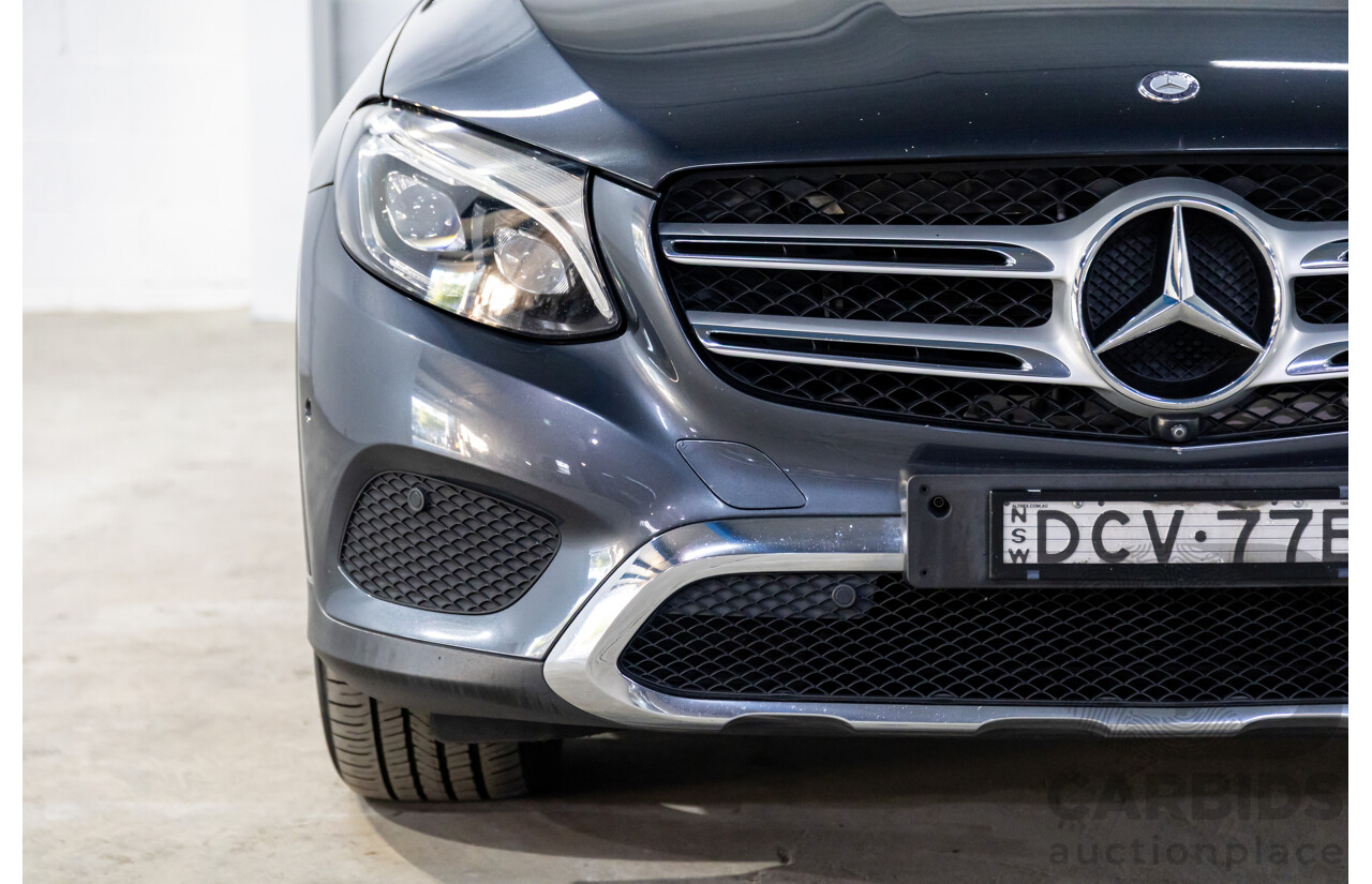 12/2015 Mercedes-Benz GLC 220d 253 4d Wagon Tenorite Grey Metallic Turbo Diesel 2.1L