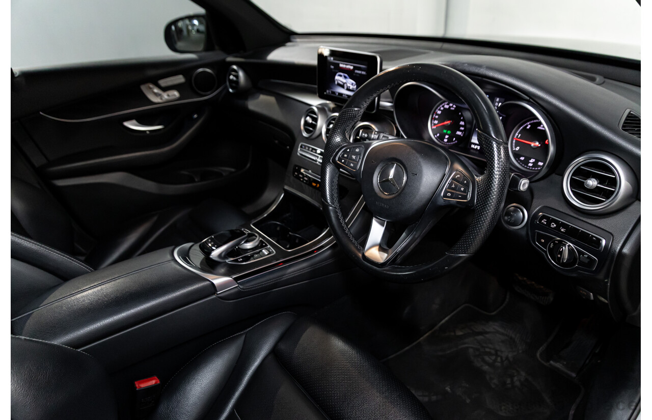 12/2015 Mercedes-Benz GLC 220d 253 4d Wagon Tenorite Grey Metallic Turbo Diesel 2.1L