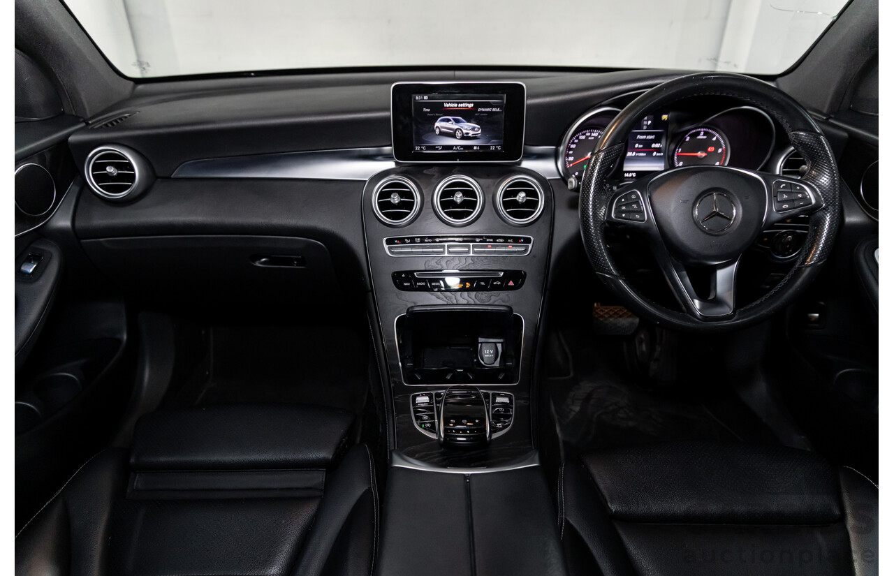 12/2015 Mercedes-Benz GLC 220d 253 4d Wagon Tenorite Grey Metallic Turbo Diesel 2.1L