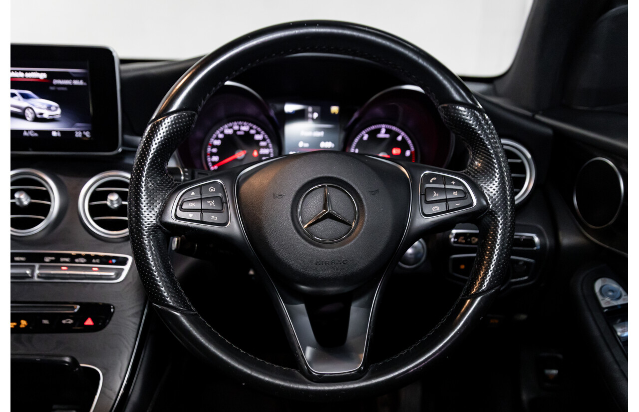 12/2015 Mercedes-Benz GLC 220d 253 4d Wagon Tenorite Grey Metallic Turbo Diesel 2.1L