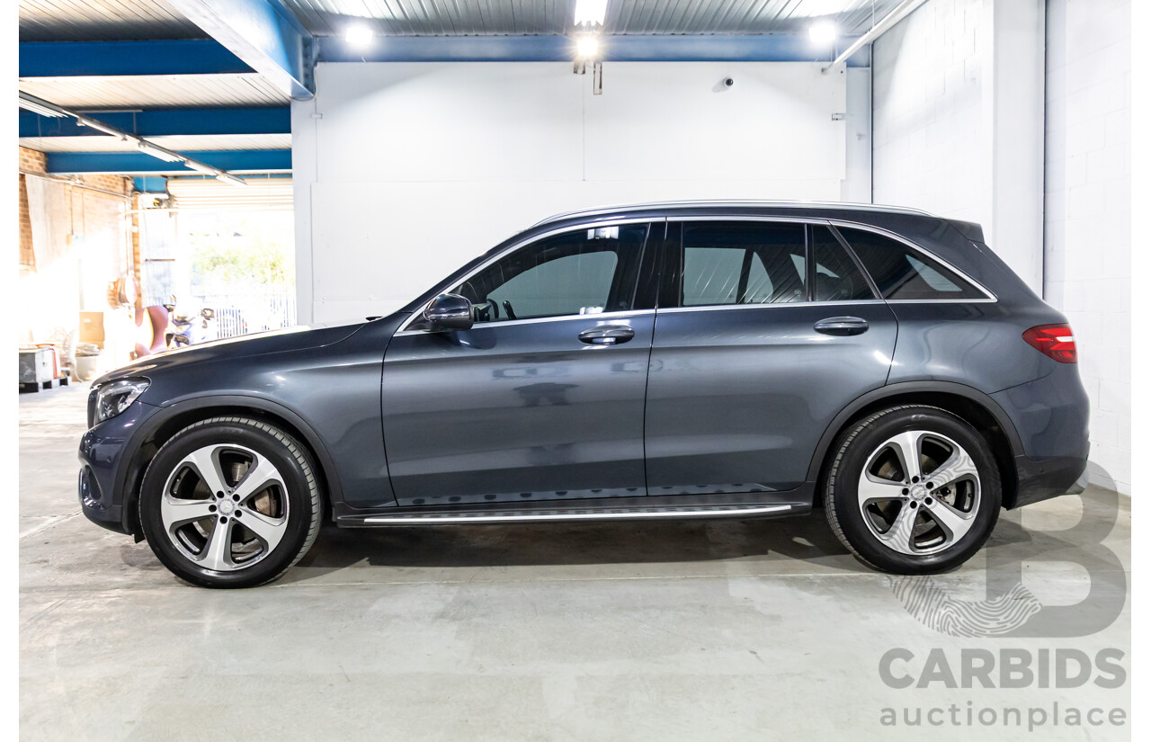 12/2015 Mercedes-Benz GLC 220d 253 4d Wagon Tenorite Grey Metallic Turbo Diesel 2.1L