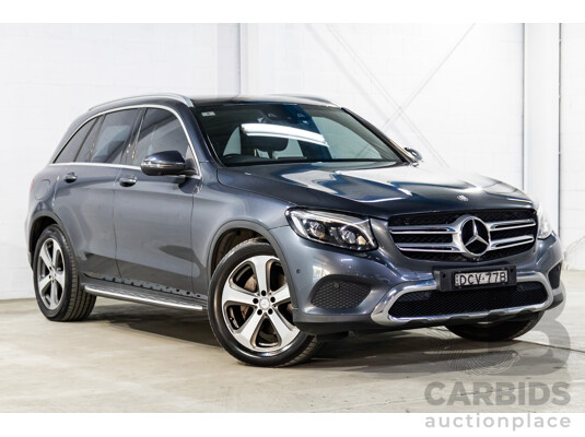12/2015 Mercedes-Benz GLC 220d 253 4d Wagon Tenorite Grey Metallic Turbo Diesel 2.1L