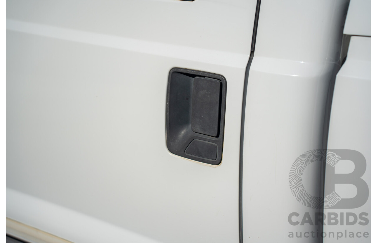 10/2008 Ford F250 XLT Lariat (4x4) RN Crew Cab P/Up Oxford White Twin Turbo Diesel - Powerstroke V8 6.4L