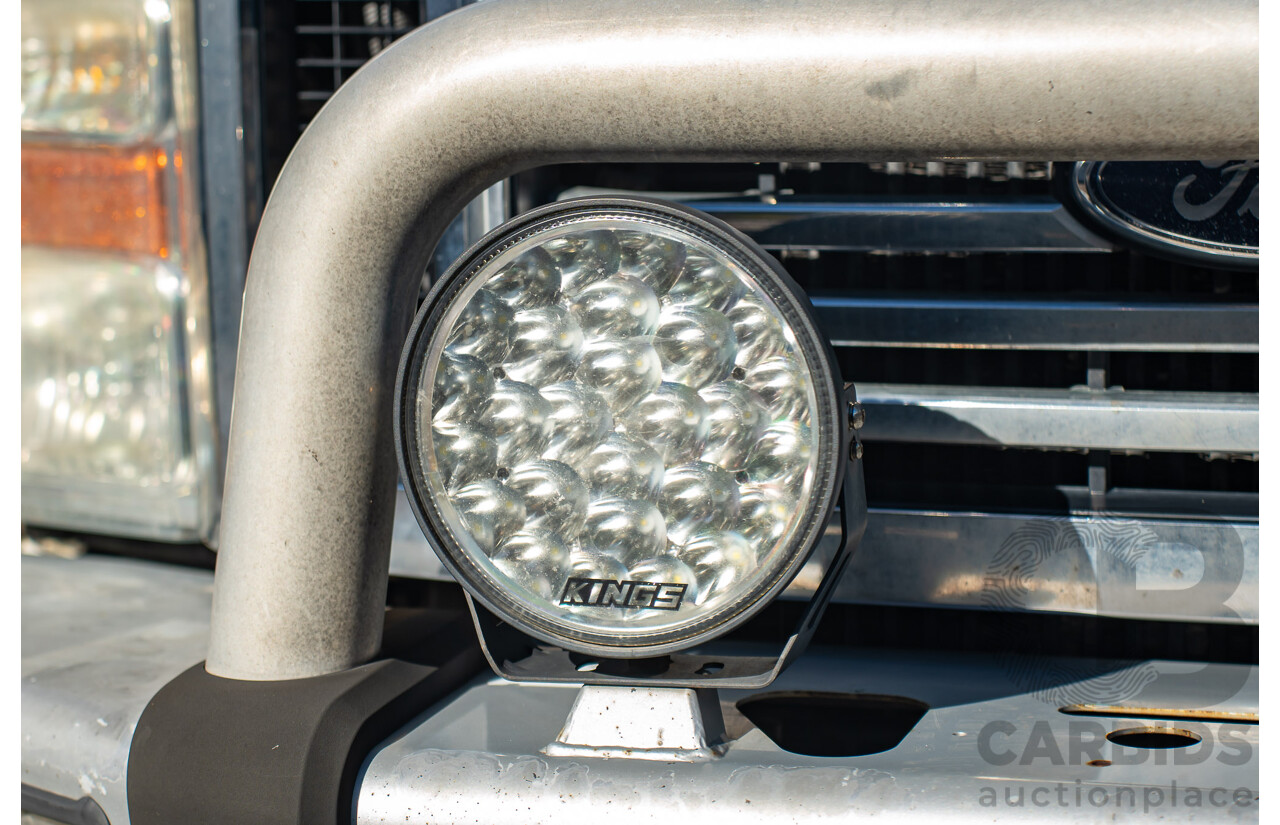 10/2008 Ford F250 XLT Lariat (4x4) RN Crew Cab P/Up Oxford White Twin Turbo Diesel - Powerstroke V8 6.4L