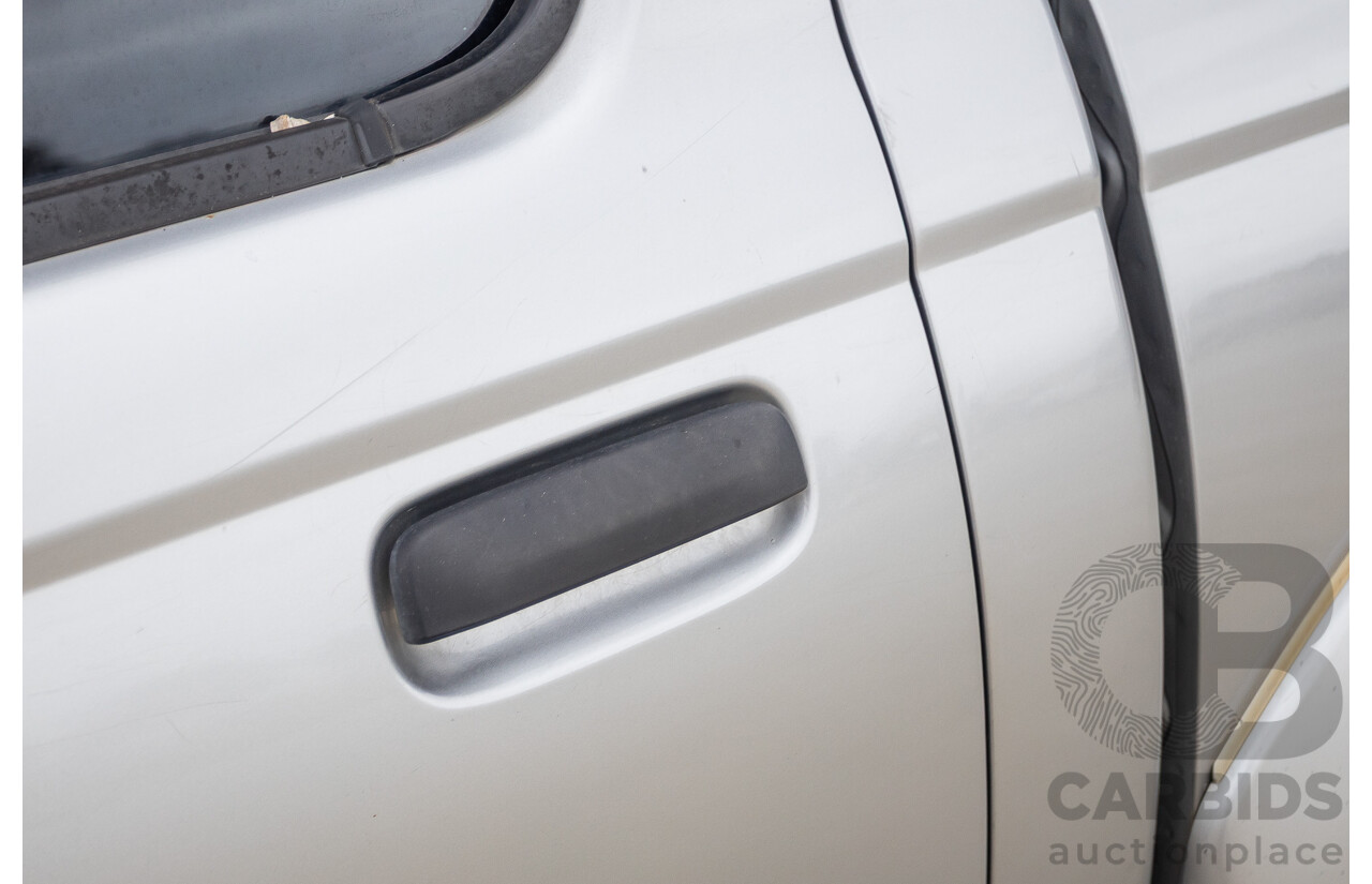 12/2011 Nissan Navara ST-R (4x4) D22 MY08 Dual Cab P/Up Silver 2.5L