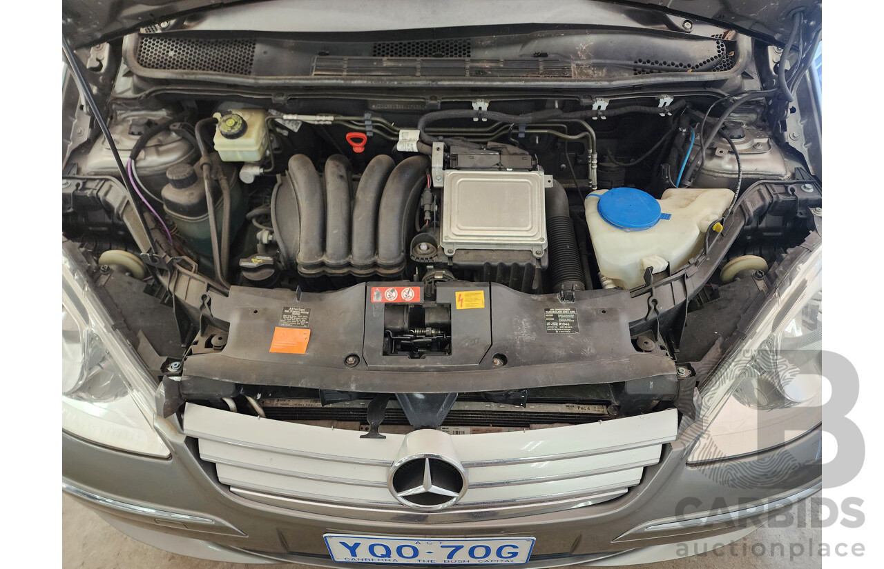 8/2005 Mercedes-Benz A170 Elegance W169 5d Hatchback Silver 1.7L