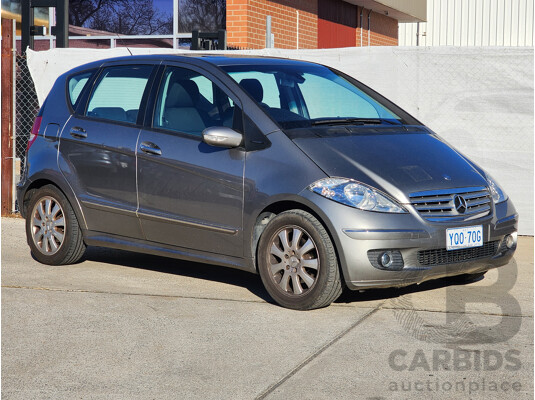 8/2005 Mercedes-Benz A170 Elegance W169 5d Hatchback Silver 1.7L