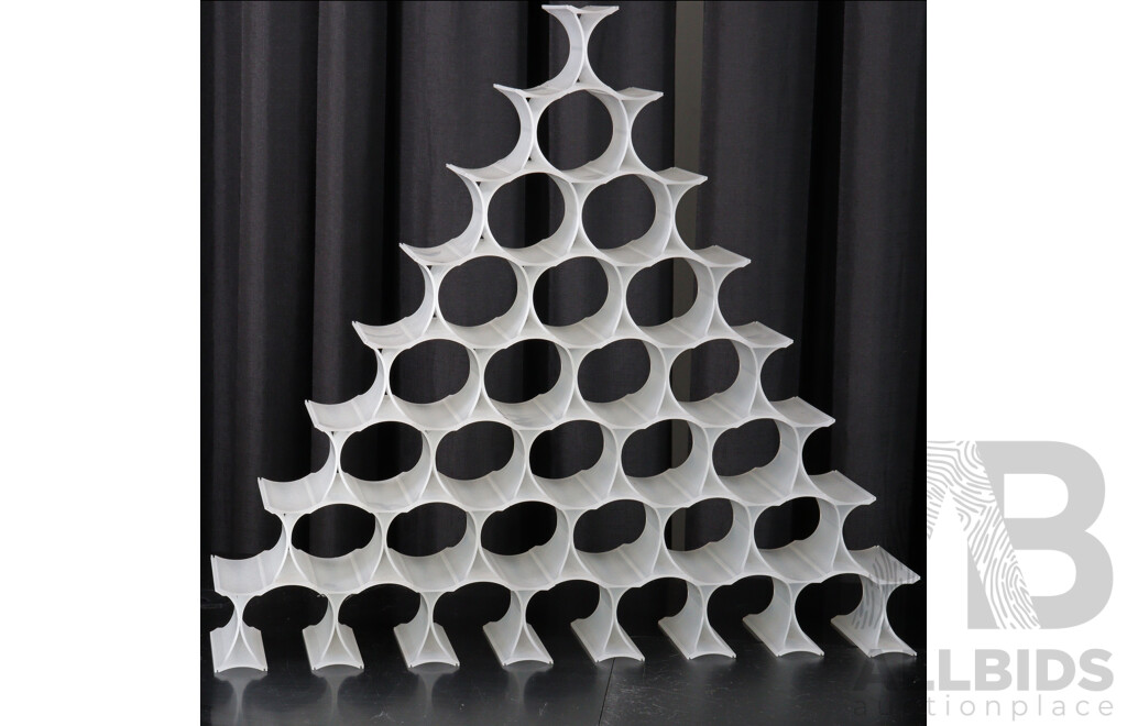 Infinity 28 Bottle Wine Rack by Ron Arad for Kartell