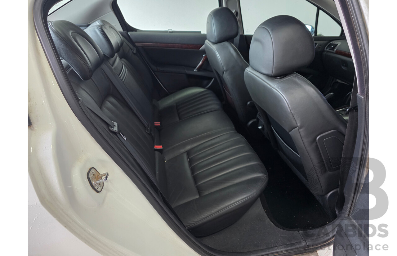 5/2006 Peugeot 407 ST HDi Executive MY05 4d Sedan White Turbo Diesel 2.0L
