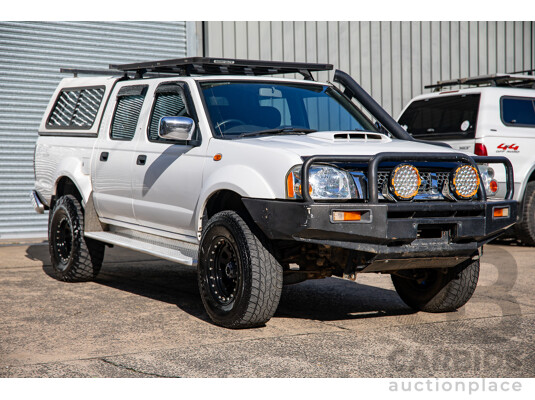 1/2014 Nissan Navara ST-R (4x4) D22 Series 5 Dual Cab P/Up Polar White Turbo Diesel 2.5L