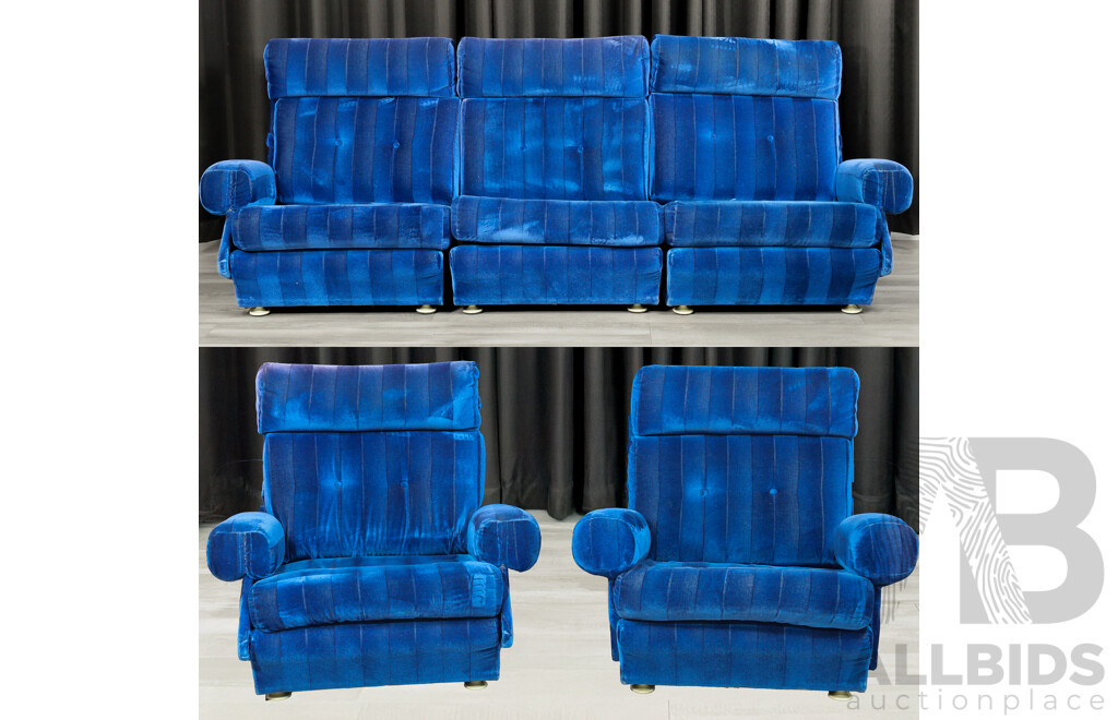 Vintage Modular Five Piece Lounge Suite by A-Line Furniture