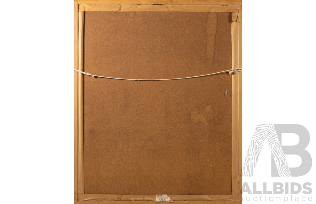 Marc Chagall, (Belarus-Born French, 20th Century, 1887-1985), Jacob Wrestling with the Angel (c1963), Reproduction Vintage Print of Original Pastel on Paper, 74 x 61 cm (frame)