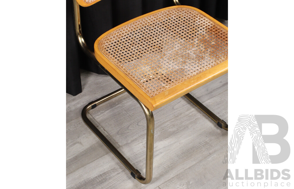 Set of Three Cesca Style Dining Chairs