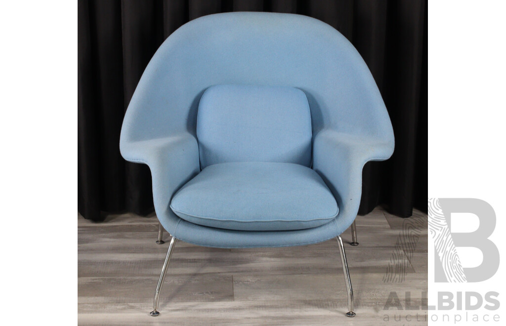 Reproduction Womb Chair and Ottoman