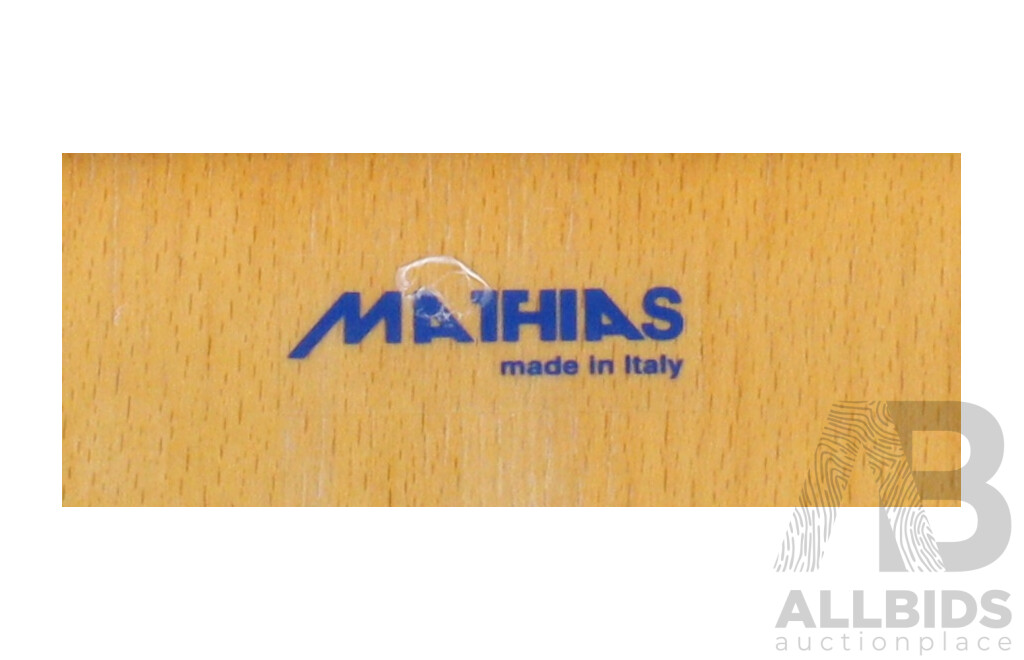Set of Six Mathias Dining Chairs with Chrome Bases
