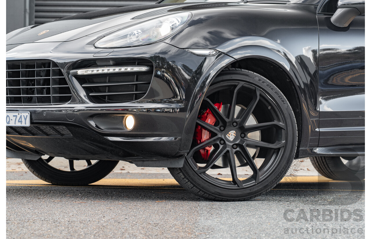 8/2013 Porsche Cayenne GTS 92A Series 2 (AWD) MY14 4d Wagon Jet Black V8 4.8L