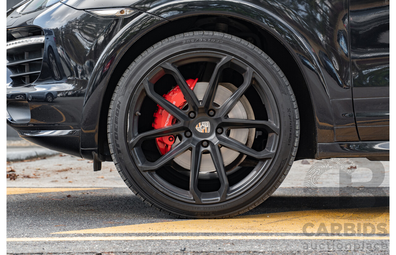 8/2013 Porsche Cayenne GTS 92A Series 2 (AWD) MY14 4d Wagon Jet Black V8 4.8L