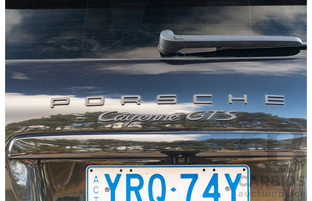 8/2013 Porsche Cayenne GTS 92A Series 2 (AWD) MY14 4d Wagon Jet Black V8 4.8L