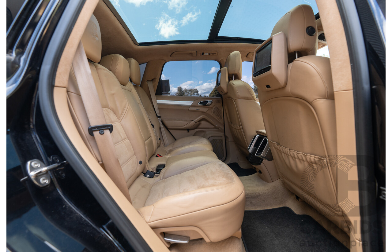 8/2013 Porsche Cayenne GTS 92A Series 2 (AWD) MY14 4d Wagon Jet Black V8 4.8L