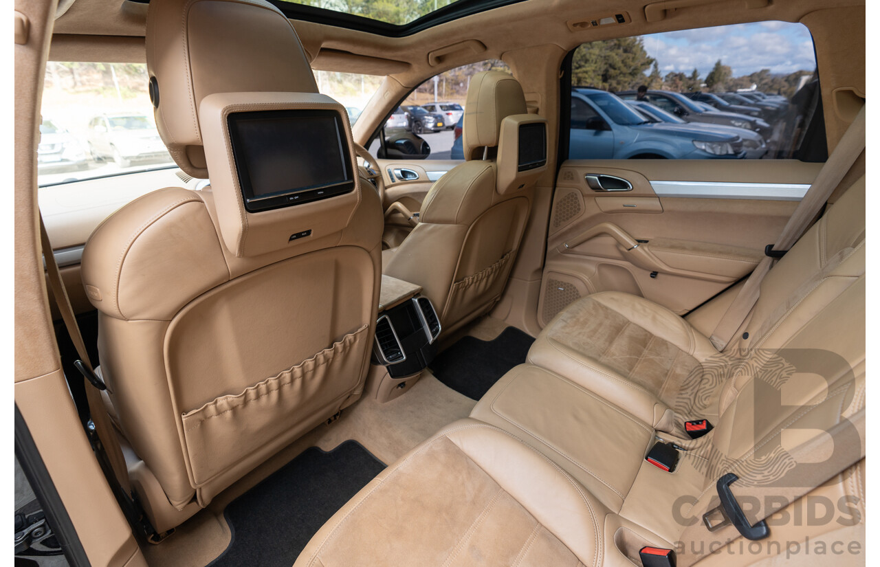 8/2013 Porsche Cayenne GTS 92A Series 2 (AWD) MY14 4d Wagon Jet Black V8 4.8L