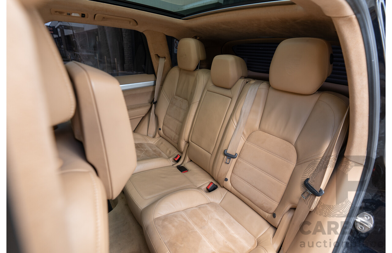 8/2013 Porsche Cayenne GTS 92A Series 2 (AWD) MY14 4d Wagon Jet Black V8 4.8L