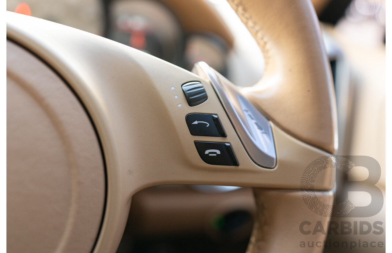 8/2013 Porsche Cayenne GTS 92A Series 2 (AWD) MY14 4d Wagon Jet Black V8 4.8L