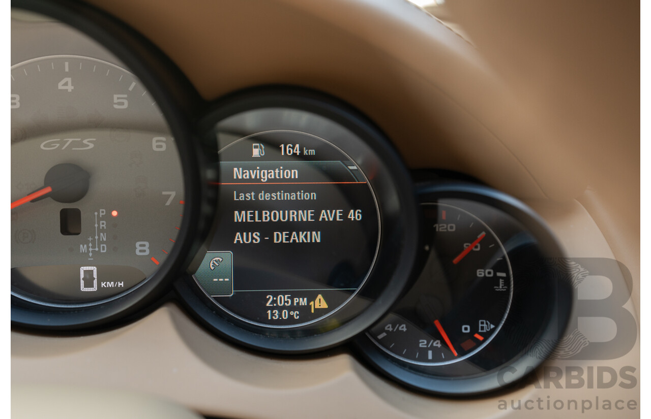 8/2013 Porsche Cayenne GTS 92A Series 2 (AWD) MY14 4d Wagon Jet Black V8 4.8L