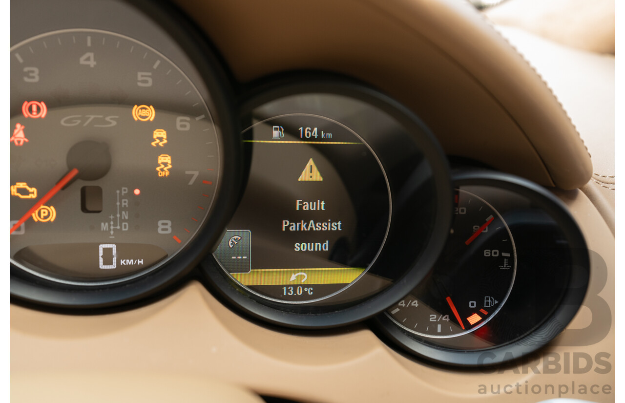 8/2013 Porsche Cayenne GTS 92A Series 2 (AWD) MY14 4d Wagon Jet Black V8 4.8L