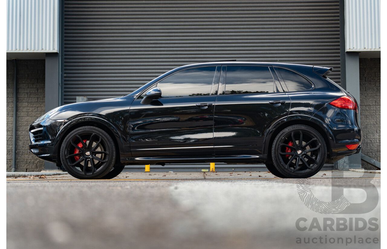 8/2013 Porsche Cayenne GTS 92A Series 2 (AWD) MY14 4d Wagon Jet Black V8 4.8L