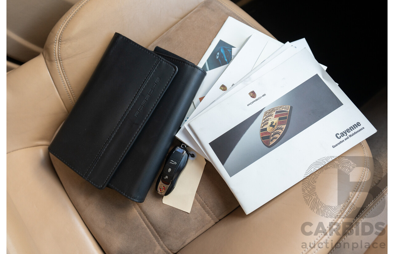 8/2013 Porsche Cayenne GTS 92A Series 2 (AWD) MY14 4d Wagon Jet Black V8 4.8L