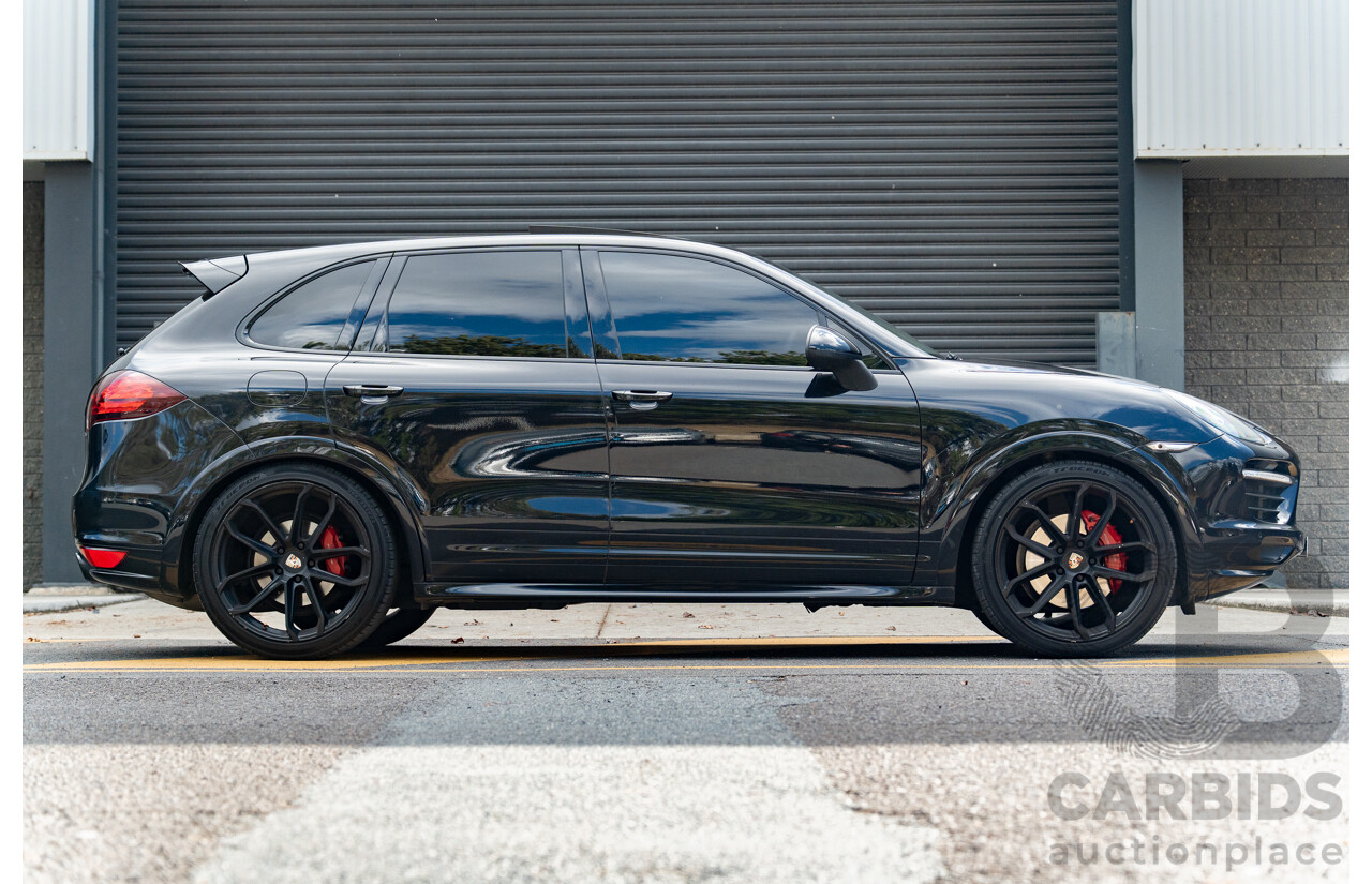 8/2013 Porsche Cayenne GTS 92A Series 2 (AWD) MY14 4d Wagon Jet Black V8 4.8L