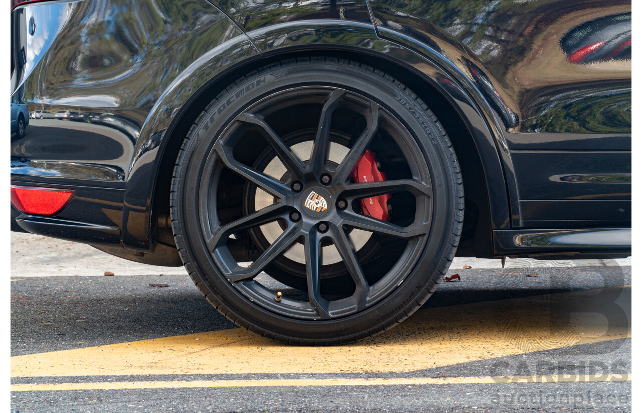 8/2013 Porsche Cayenne GTS 92A Series 2 (AWD) MY14 4d Wagon Jet Black V8 4.8L