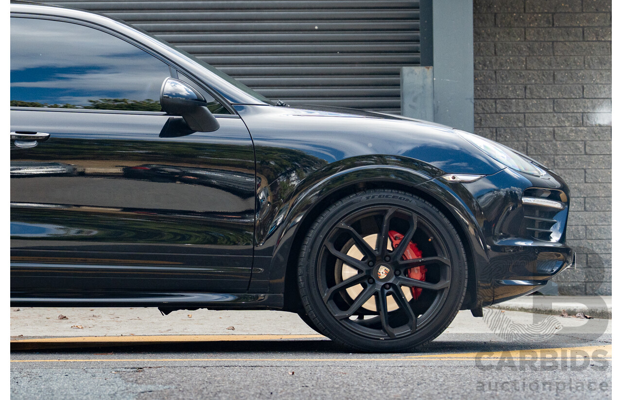 8/2013 Porsche Cayenne GTS 92A Series 2 (AWD) MY14 4d Wagon Jet Black V8 4.8L