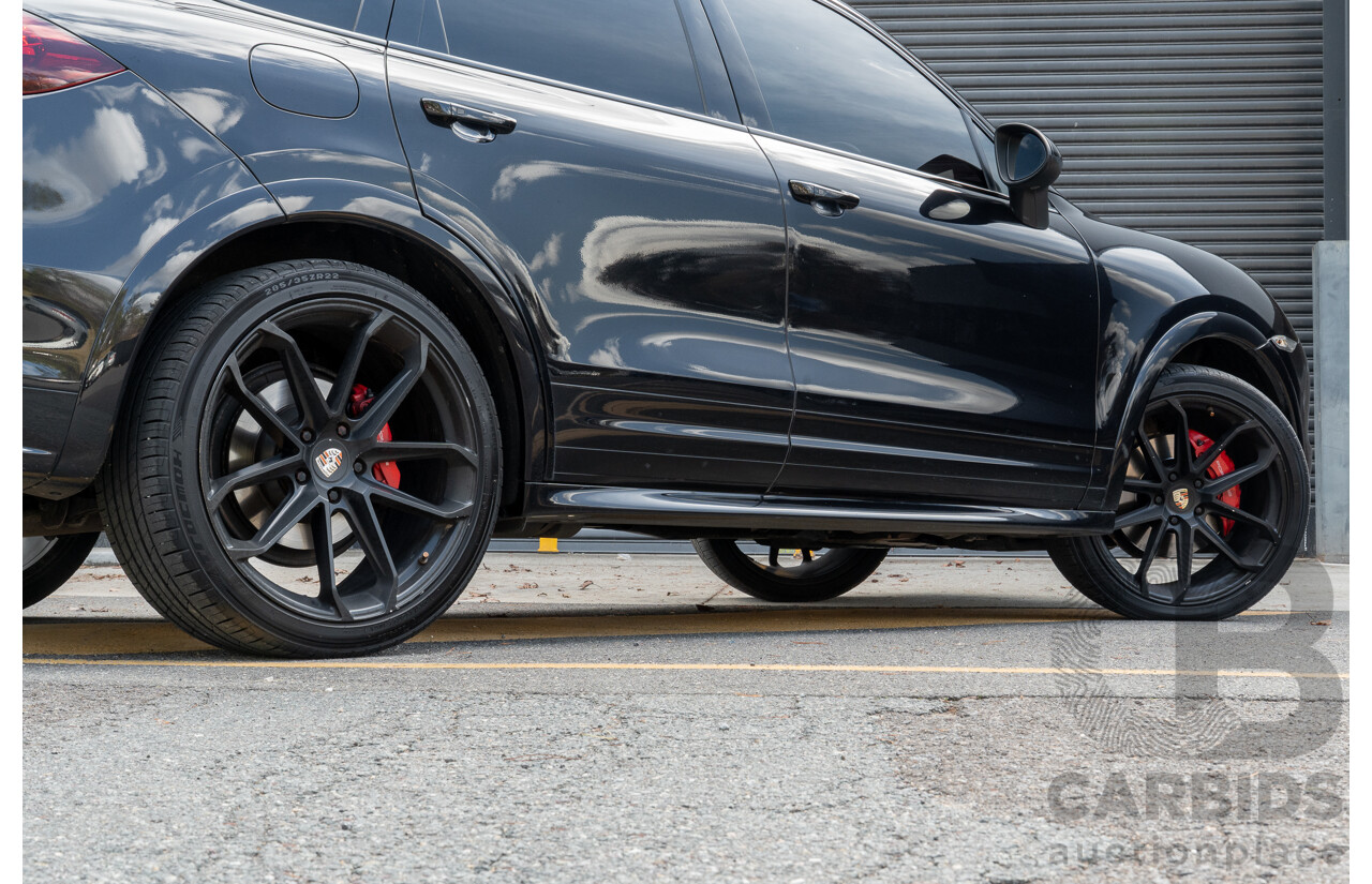 8/2013 Porsche Cayenne GTS 92A Series 2 (AWD) MY14 4d Wagon Jet Black V8 4.8L